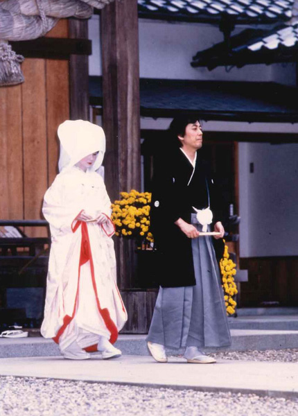 田中裕子 沢田研二 結婚式 出雲大社 1989年
